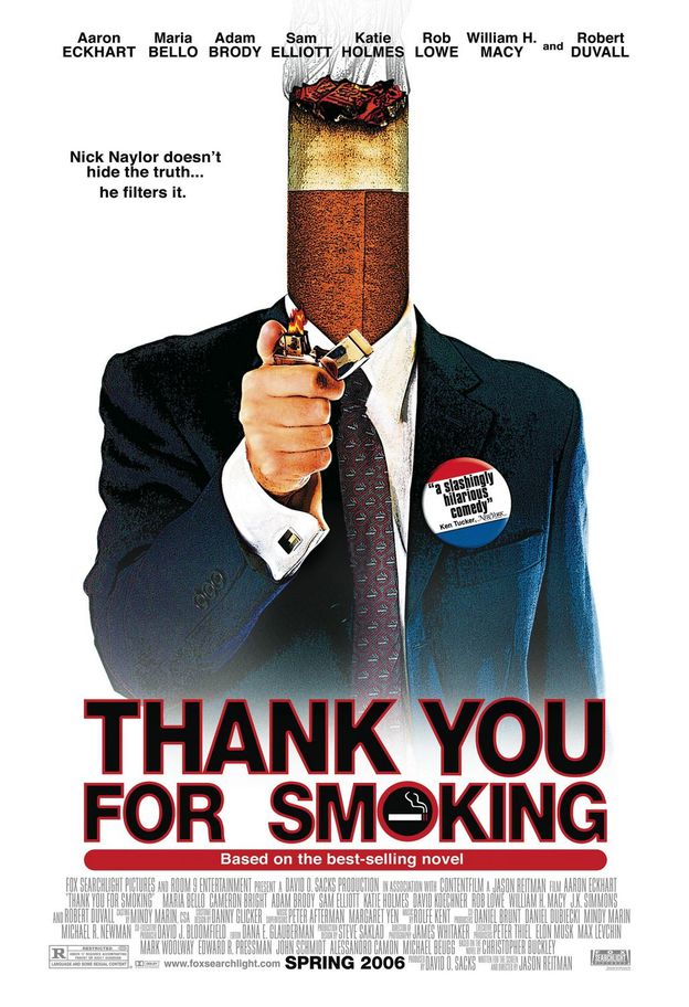 Thank You for Smoking - affiche