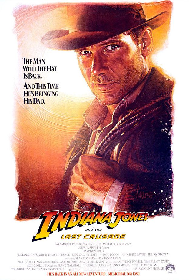 Indiana Jones et la dernière croisade - affiche