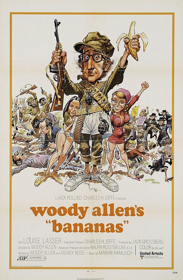 Bananas (Bananas), film américain de Woody Allen, 1971