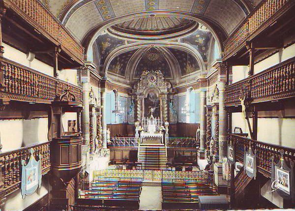 Cambo les bains interieur de l eglise