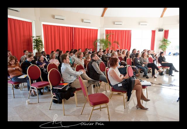 Reportage séminaire entreprise par olivier pain reporter photographe français vivant a tours