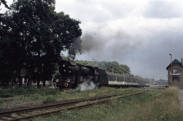 Locomotive vapeur Woltstyn Pologne