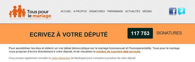 lettre au député