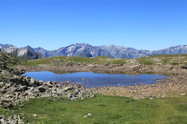 Plateau Emparis : lac cristallin