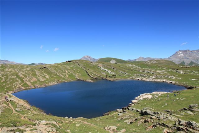 Plateau Emparis : lac Noir
