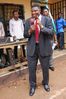 The President of AUFAD e.V.- Godwin Ogbebor. During the ope