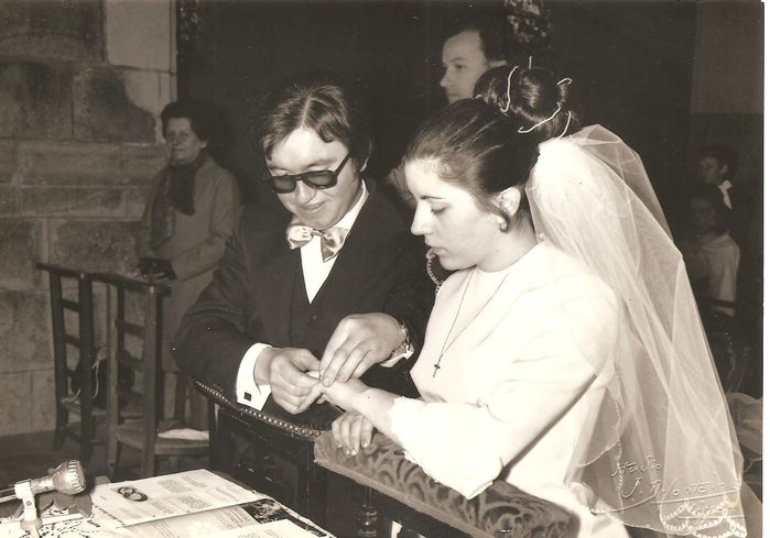 mariage Marie-Claude-Benrard le 17-03-1973 001