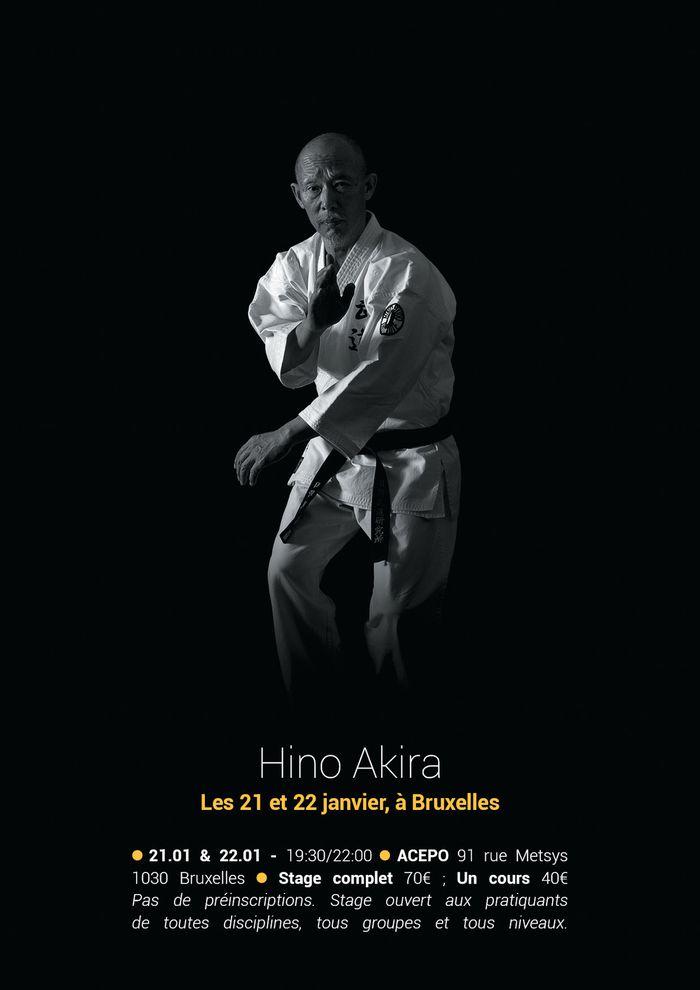 Hino Akira Bruxelles jan 2015