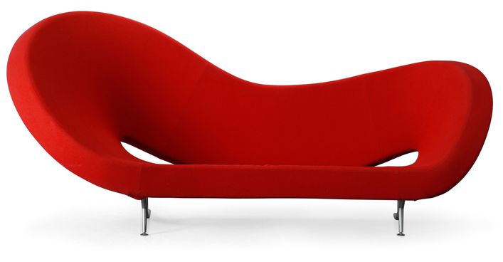Victoria & Albert-sofa by Ron Arad, produced by Moroso, Ita