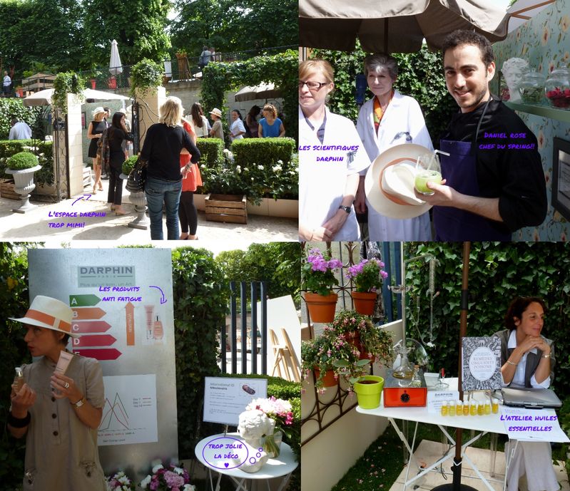 présentatioon presse nouveautés darphin tuileries jardins