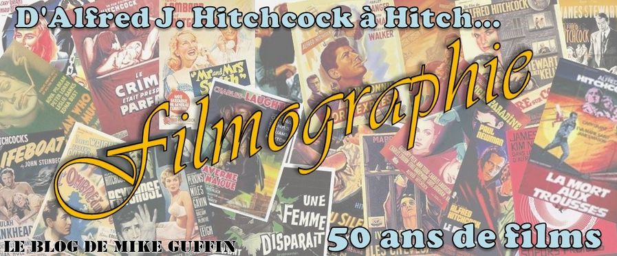 Filmographie Hitchcock