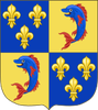 134px-Arms of the Dauphin of France.svg